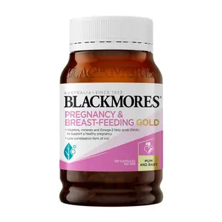 Blackmores澳佳宝 孕妇黄金素 180粒 备孕、怀孕及哺乳全面营养 Pregnancy Breast Feeding Gold
