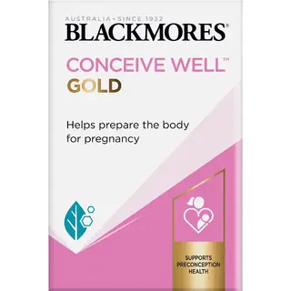 Blackmores澳佳宝 孕前准孕妇备孕黄金素 56片(28粒胶囊+28粒片剂) Conceive Well Gold