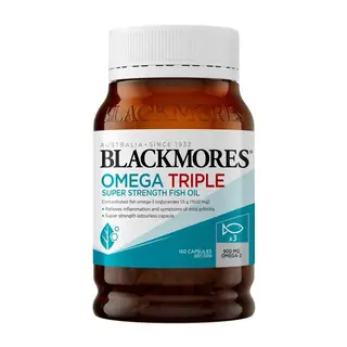 Blackmores澳佳宝 三倍高浓缩深海鱼油 150粒 Omega Triple Super Strength Fish Oil