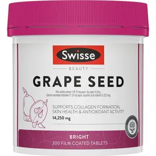 Swisse 高浓度葡萄籽精华 300粒 抗氧化 美白 Grape Seed 14250mg
