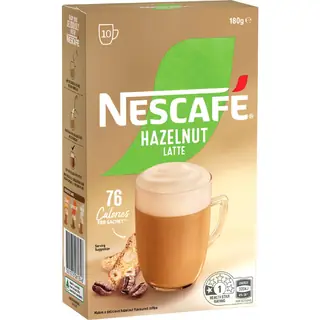 Nescafe Coffee雀巢咖啡 榛子拿铁 10条