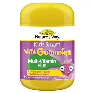 Kids Smart佳思敏 儿童复合维生素+蔬菜软糖 60粒 补充多种维生素 Multi Vitamin+Vegies
