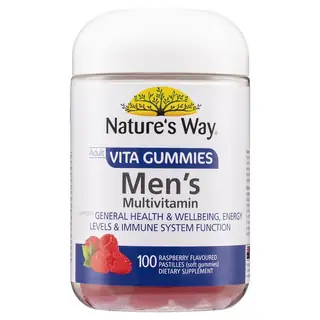 Nature's Way 男士复合维生素软糖 100粒 Men's Multi-Vitamin