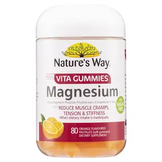 Nature's Way 成人维生素镁软糖 80粒 Magnesium