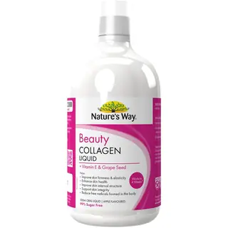 Nature's Way 美丽胶原蛋白液 500毫升 含葡萄籽+维E Beauty Collagen Liquid