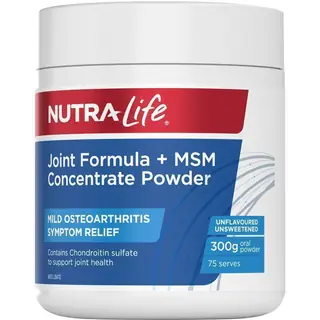 Nutra-Life纽乐 氨基葡萄糖、软骨素和二甲基砜关节保健粉 300克 保护软骨关节