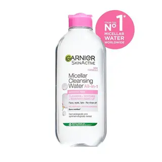 Garnier卡尼尔 胶束全效洁面水 400毫升 敏感肌肤适用 Micellar Cleansing Water