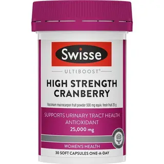 Swisse 高浓度蔓越莓胶囊 30粒 Cranberry 25000mg
