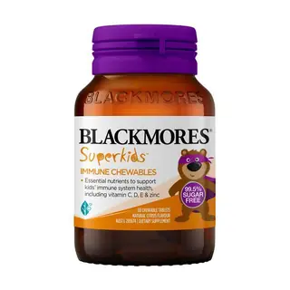 Blackmore澳佳宝 小超人儿童免疫力咀嚼片 柑橘味 60粒 Superkids Immune
