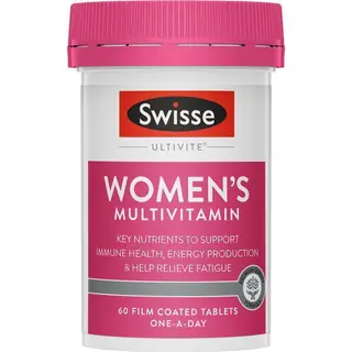 Swisse 女士成人复合维生素 60粒 Women Ultivite Multivitamin