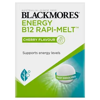Blackmore澳佳宝 维生素B12口溶片 90粒 补充维B12 减少疲劳 增强精力 Rapi-melt 1000 mcg