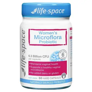 Life Space 女性菌群益生菌 60粒 维持健康阴道微生态  Women Microflora Probiotic