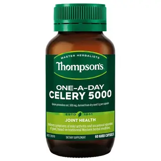 Thompson汤普森 西芹籽精华 60粒 缓解风湿痛风 排毒降尿酸 Celery